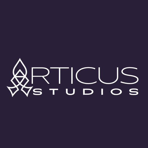 Articus Studios logo and game studio branding.